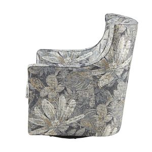 Poltrona Girevole Alana per Soggiorno, Comoda Poltrona Girevole con Design Elegante - Product Image 2