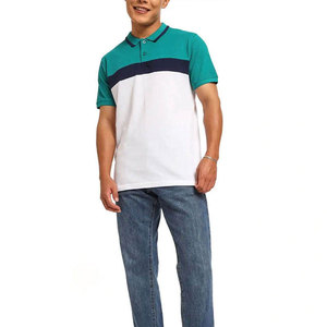 Camiseta Casual de Manga Corta Tejida para Hombre con Logotipo Personalizado en la Parte Delantera, Color Sólido, Tejido Transpirable, Servicio OEM - Product Image 1