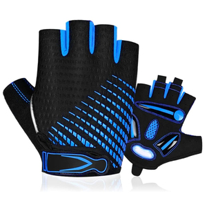 ถุงมือปั่นจักรยานแบบนิ้วสั้น น้ำหนักเบา สวมใส่สบาย ป้องกันการลื่น - Product Image 1