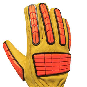 Guantes de piel de oveja para mujer, diseño urbano, para invierno, de cuero, transpirables, para conducir al aire libre, para almacén - Product Image 4