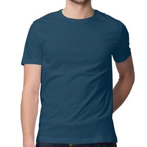 Camisetas personalizadas 100% algodón para hombre, corte regular, manga corta, secado rápido frontal, anti-UV, transpirables, OEM, ODM, ropa urbana. - Product Image 6