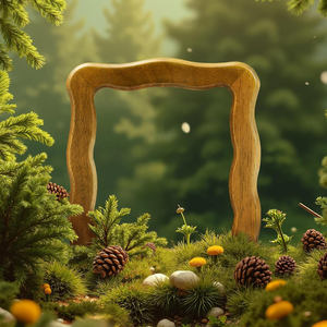 Marco de Fotos de Madera Hecho a Mano Estilo Antiguo, Decoración Rústica Vintage para el Hogar, Oficina, Mesa o Estante, Aspecto Clásico, Arte Premium - Product Image 6