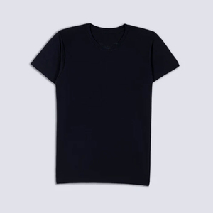 เสื้อยืดผู้ชายผ้าฝ้ายเรียบสีพื้นลำลองแขนสั้นสไตล์สตรีทแวร์ฤดูร้อนเสื้อยืดพื้นฐานใส่สบายผ้าฝ้ายนุ่ม - Product Image 2