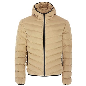 Vêtements chauds d'hiver pour hommes Veste doudoune rembourrée à bulles Manteau Doudoune pour hommes avec logo personnalisé Veste doudoune à capuche - Product Image 5