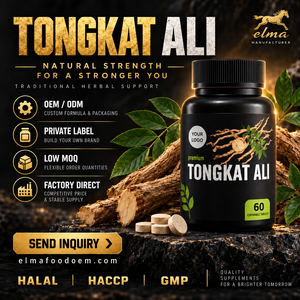 Café Blanco con Ginseng y Tongkat Ali de Malasia para Hombres, Aroma Intenso, Café Instantáneo en Sobres, Marca Privada, Proveedor Mayorista OEM - Product Image 1