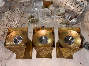 Trending Design Brass and Stainless Steel Gold Color Customized Shape Bakhoor and Incense Burner Bowl with Finest Quality - Product Image 3