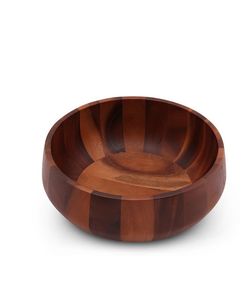 Handmade Wooden Serving Bowl Minimalist Design Eco-Friendly Food Serving Dish Crafted From Natural Wood For Home Decor Gifting - Product Image 1