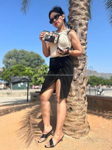 กระเป๋าคลัทช์หนังวัวขนเฟอร์กระเป๋าคลัทช์สำหรับผู้หญิงดีไซน์ใหม่กระเป๋าถือหนังมีพู่ - Product Image 6