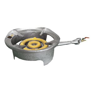 Estufa de Gas de hierro fundido KB10 de alta presión, quemador de 2 anillos, quemador industrial, estufa comercial, encendido Manual, cocina de Gas de alta calidad - Product Image 1