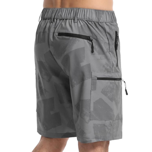 Wholesale Men Casual <b>Cargo</b> <b>Shorts</b> 90% Nylon 10% Spandex Button Fly <b>Lightweight</b> Breathable Quick Dry Anti-Wrinkle Outdoor Travel - Product Image 3