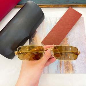 Lunettes de soleil de luxe 2024, verres miroir, mode, pour hommes et femmes, monture en métal blanc, haute qualité, classiques, nouvelle tendance - Product Image 4