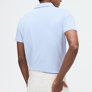 Chemise polo pour homme de haute qualité, en polyester et élasthanne, à manches courtes, coupe ajustée, design personnalisé par sublimation, idéale pour le golf - Product Image 6