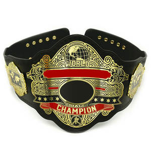 Cinturones de Campeonato de Lucha Libre Personalizados al por Mayor, Cinturón de Campeón en Color Sólido - Product Image 1