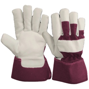 Guantes de Seguridad de Cuero de Cabra de Primera Calidad, Resistentes, Cómodos y Suaves, Ideales para Trabajos Domésticos y de Jardinería - Product Image 6