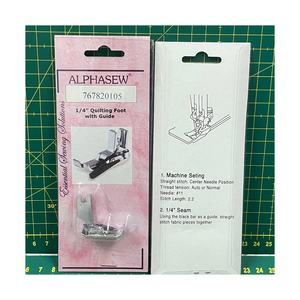 Pied de 767820105,1/4 quart de pouce, PIED-DE-BICHE, PIÈCES DE RECHANGE POUR MACHINE À COUDRE DOMESTIQUE, FABRIQUÉ À TAIWAN - Product Image 2