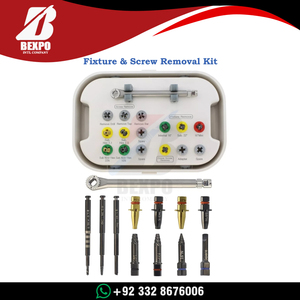 Kit de Extracción de Implantes Dentales y Tornillos Fracturados, Extractor de Barra de Perforación, Kit de Instrumentos Dentales de Alta Calidad - Product Image 2