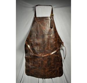 Wholesale Genuine <b>Leather</b> <b>Apron</b> Protection Smell Proof for Promotional Gifts Corporate Branding Customizable Logo Bulk LPN-0231 - Product Image 5