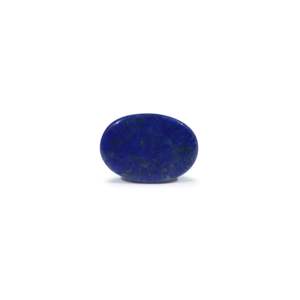 Natural Lapis Lazuli Loose Gemstone-8.6 Carat Certified Wholesale Pear Cabochon - Product Image 2