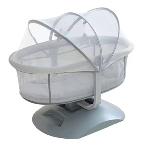 Silla mecedora eléctrica clásica para bebés, nueva edición, con control remoto, para uso en dormitorio, mecedora automática para recién nacidos. - Product Image 1