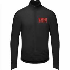 Custom Wholesale <b>Reflective</b> Seamless Men's Breathable Long Sleeve Racing Road Bike Tops Quick Dry <b>Cycling</b> Jerseys - Product Image 1