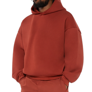 Unisex Custom Pullover <b>Hoodie</b> with Embroidered Logo and Digital Print 100% Cotton Oversized Fleece Sweatshirt for <b>Men</b> - Product Image 1