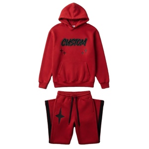 ชุดวอร์มพิมพ์ลายตามสั่ง พร้อมปักโลโก้ ผ้าฝ้าย 100% เนื้อหนา สำหรับทุกเพศ - Product Image 1