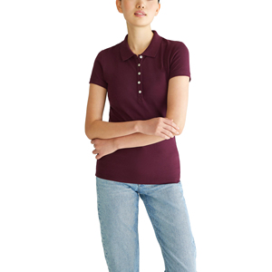 Activewear <b>Womens</b> Polo Shirts Short Sleeve Athletic Top For Lady Supportive Yoga Gym Wear Stretchable High Performance Shirts - Product Image 1