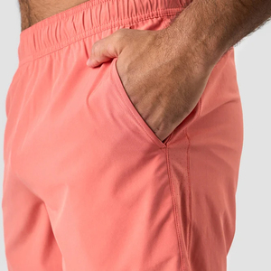<b>Men</b> Solid Color <b>Shorts</b> Mid <b>Waist</b> <b>Elastic</b> Quick Dry Casual Wear - Product Image 5