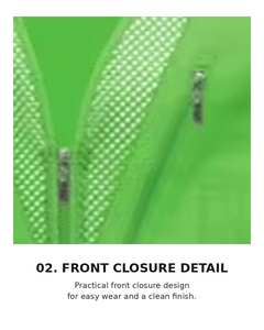 Lightweight Polyester High-Visibility Leisure <b>Utility</b> <b>Vest</b> for Men | MARK MK-258 OEM/ODM Korean Brand - Product Image 4