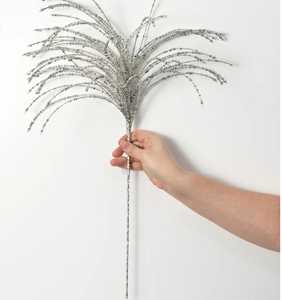 Branche décorative de Noël en cristal perlé pour arbre de Noël - Product Image 3