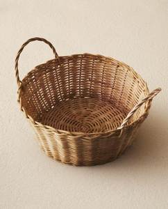 Wholesale Natural <b>Wicker</b> Rattan <b>Basket</b> With Lid Handmade <b>Storage</b> Organizer Home Kitchen Bathroom Decorative Home <b>Basket</b> - Product Image 6