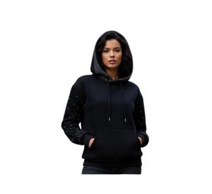 New custom men's <b>rhinestone</b> <b>hoodie</b>, heavy 100% cotton fashion pullover, latest design <b>rhinestone</b> basic <b>hoodie</b> - Product Image 4