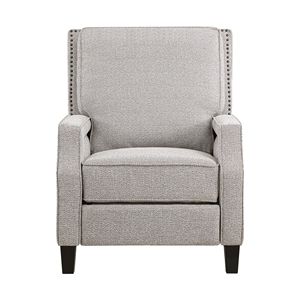 Poltrona Reclinabile in Tessuto Chenille Stile Transizionale con Cuscino Singolo, Moderna per Soggiorno, Recliner Push-Back - Product Image 3