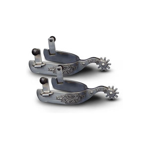 Espuelas de Caballo de Acero Inoxidable de Alta Calidad, Color Personalizable, Logotipo, Tamaño Ajustable, Correa Decorativa con Grabado, Uso Ecuestre - Product Image 1