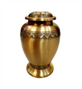 Urnes funéraires en aluminium de la plus haute qualité, urnes commémoratives uniques pour adultes, bébés et animaux de compagnie, urnes métalliques pour cendres humaines, vente chaude - Product Image 3