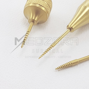 Élévateurs dentaires luxateurs pour extraction de racines, vis d'extraction des molaires postérieures, instrument de chirurgie buccale manuel, écologique, lot de 3 pièces - Product Image 2