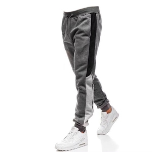 Ensemble de survêtement d'hiver personnalisé en gros pour homme, grande taille, respirant, 100 % coton, 2 pièces, couleur unie - Product Image 6