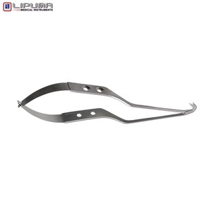 Tijeras de Microdisección Quirúrgicas con Ángulo de 125 Grados, Tipo Bayoneta, 7.5 Pulgadas de Largo, para Disecación de Tejidos Delicados, Instrumentos Médicos - Product Image 2
