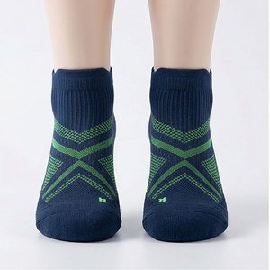 <b>Women</b> Tight <b>Compression</b> Polyester Nylon Running <b>Socks</b> Athletic Sports Support Breathable Moisture Wicking Pro Customized Color - Product Image 1