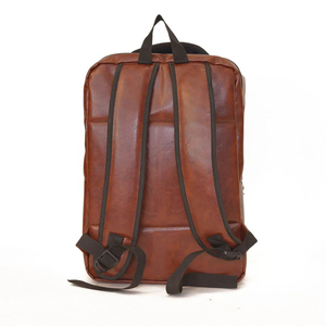 Genuine <b>Leather</b> Laptop <b>Backpack</b> Stylish Designs Created For <b>Men</b> Office Or Outdoor With Custom Logo School Bag Wholesale OEM 2026 - Product Image 6