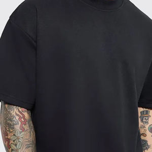 Camiseta Extra Grande para Hombre, Super Gruesa de 300 g/m², Hombros Caídos, Cuello Redondo, Corte Cuadrado, 100% Algodón, de Buena Calidad - Product Image 6