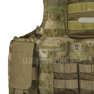 Gilet de paintball respirant en polyester/nylon de haute qualité avec coutures soudées, équipement tactique de protection réglable pour l'entraînement en extérieur - Product Image 5