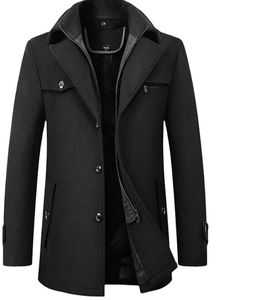 Custom Latest Design High Quality <b>Men</b> <b>Long</b> Trench Overcoat Winter <b>Coat</b> Custom Made Latest Fashion Man <b>Long</b> <b>Coat</b> - Product Image 1