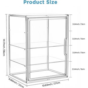 Organizador de Botellas de Bebé de Acrílico Transparente de 3 Niveles Ajustables, Caja de Almacenamiento para el Hogar y la Organización - Product Image 3