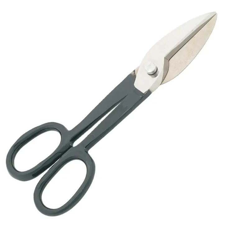 Black handle stainless steel gardening and fiberglass sheet cutting Scissors Extreme Sharpness Cutting Leather Fabric