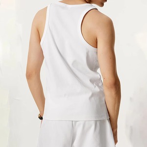 เสื้อกล้ามผู้ชายโพลีเอสเตอร์ 180gsm สีดำล้วน ราคาถูก ลดราคาพิเศษ เหมาะสำหรับออกกำลังกาย - Product Image 5