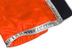 Pantalones Cortos de MMA Walner, Color Naranja y Negro, Impresión Serigráfica, Transpirables, para Artes Marciales Mixtas, Corte Regular para Hombre, Talla Adulto - Product Image 3