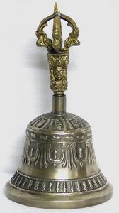 Cloche Dorje Bouddhiste Tibétaine en Bronze Métallique Faite à la Main – Ensemble Ghanta et Vajra à Résonance Longue pour la Méditation et les Rituels - Product Image 5