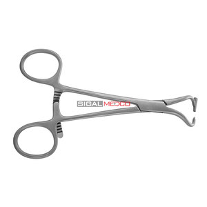 Pinzas de reducción y reposicionamiento óseo de grado quirúrgico, de trece centímetros, de acero inoxidable, instrumento ortopédico - Product Image 4