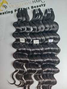 ช่อผมมนุษย์แบบหยักศกธรรมชาติสีดำวิกผมต่อผมมนุษย์ - Product Image 5